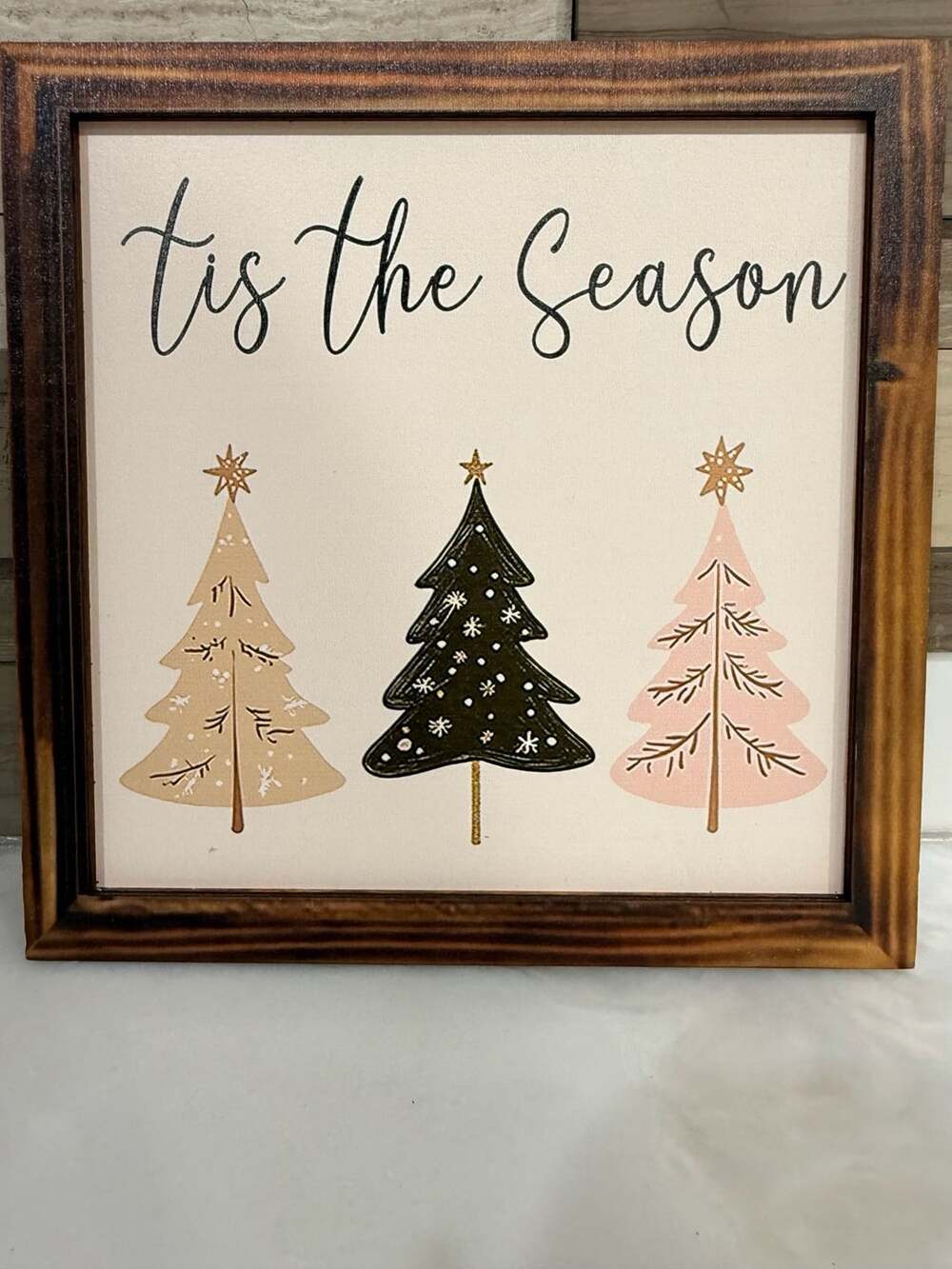 Merry Christmas Framed